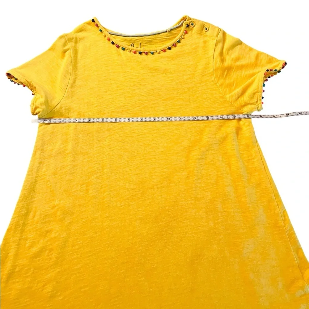 Boden Yellow Casual Kids Cotton Dress Size 11-12Y